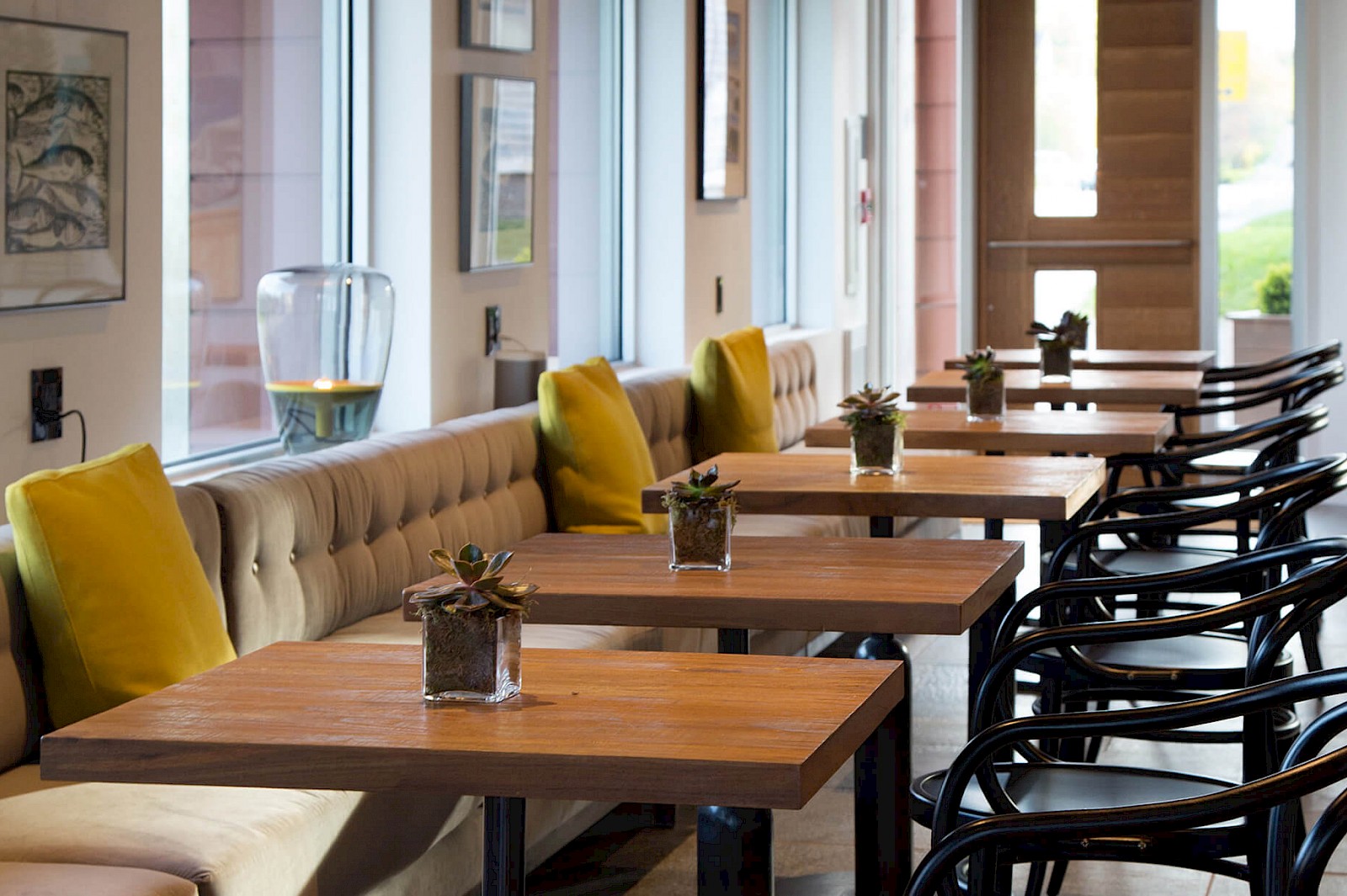 breakfast tables